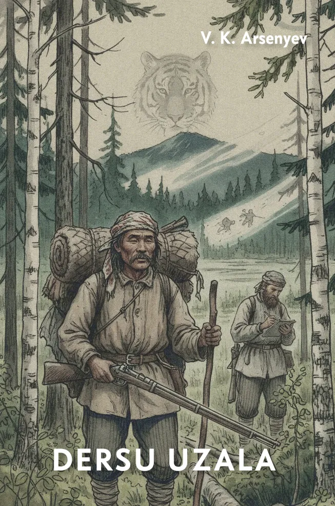 Cover of Dersu Uzala, a restored edition by V. K. Arsenyev